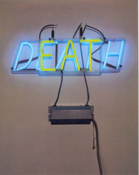 Bruce_Nauman,_Eat_Death,_1972